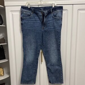 Maurices Women's Blue Straight Leg Jeans